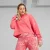 BLUSÃO PUMA POWER COLORBLOCK SUMMER HOODIE FEMININO PINK