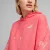 BLUSÃO PUMA POWER COLORBLOCK SUMMER HOODIE FEMININO PINK