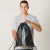 BOLSA ADIDAS GYMBAG ARGENTINA SAQUINHO PRETO/AZUL CELESTE