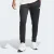 CALÇA ADIDAS AFUNILADA JUSTA PADRÃO SERENO TRÊS LISTRAS AEROREADY MASCULINA PRETO
