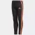 CALÇA ADIDAS LEGGING LG COTTON INFANTIL PRETO/SALMAO