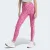 CALÇA LEGGING ADIDAS ESSENTIALS 3-STRIPES ANIMAL PRINT FEMININA ROSA/BEGE