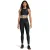 CALCA UNDER ARMOUR LEGGING HEATGEAR RIB FEMININO PRETO