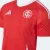 CAMISA ADIDAS INTERNACIONAL I 2025/26 MASCULINO VERMELHO/BRANCO