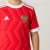 CAMISA ADIDAS RÚSSIA OFICIAL 1 2016/17 SEM NÚMERO INFANTIL VERMELHO