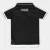 CAMISA KAPPA VASCO 2025/26 OFICIAL I INFANTIL PRETO/BRANCO