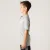 CAMISA NIKE NSW POLO MATCHUP INFANTIL CINZA