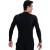 CAMISA PENALTY COMPRESSÃO S11 MANGA LONGA MASCULINA PRETO
