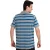CAMISA PUMA POLO FUN STRIPE JERSEY MASCULINA CINZA/MARINHO