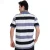 CAMISA PUMA POLO STYLE STRIPE MASCULINA PRETO/BRANCO
