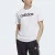 CAMISETA ADIDAS ESSENTIALS LINEAR EMBROIDERED LOGO MASCULINA BRANCO/PRETO