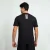 CAMISETA ADIDAS OWN THE RUN 3 LISTRAS MASCULINA PRETO