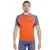 CAMISETA ASICS NEW BIKE SS RUNNING MASCULINA LARANJA/AZUL