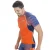 CAMISETA ASICS NEW BIKE SS RUNNING MASCULINA LARANJA/AZUL