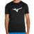 CAMISETA DE CORRIDA MIZUNO RUN SPARK MASCULINA PRETO