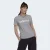 CAMISETA ESSENTIALS SLIM LOGO ADIDAS FEMININA CINZA