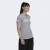 CAMISETA ESSENTIALS SLIM LOGO ADIDAS FEMININA CINZA