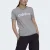 CAMISETA ESSENTIALS SLIM LOGO ADIDAS FEMININA CINZA