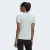 CAMISETA ESSENTIALS SLIM LOGO ADIDAS FEMININA VERDE