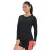 CAMISETA MANGA LONGA DE TREINO MIZUNO PRO UV FEMININA PRETO
