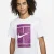 CAMISETA NIKE COURT MASCULINA BRANCO/ROXO