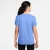 CAMISETA NIKE DRI-FIT FEMININA AZUL/BRANCO