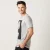 CAMISETA NIKE DRY SPINNING BALL MASCULINA CINZA/PRETO