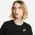 CAMISETA NIKE SPORTSWEAR CLUB ESSENTIALS FEMININA PRETO