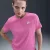 CAMISETA NIKE SPORTSWEAR CLUB ESSENTIALS FEMININA ROSA/BRANCO