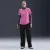 CAMISETA NIKE SPORTSWEAR CLUB ESSENTIALS FEMININA ROSA/BRANCO