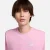 CAMISETA NIKE SPORTSWEAR CLUB MASCULINA ROSA/BRANCO