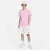 CAMISETA NIKE SPORTSWEAR CLUB MASCULINA ROSA/BRANCO