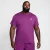CAMISETA NIKE SPORTSWEAR CLUB MASCULINA ROXO/BRANCO