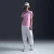 CAMISETA NIKE SPORTSWEAR ESSENTIALS FEMININA LILAS/BRANCO