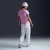 CAMISETA NIKE SPORTSWEAR ESSENTIALS FEMININA LILAS/BRANCO
