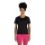 CAMISETA OLYMPIKUS CORRE FEMININA PRETO/PRATA