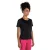 CAMISETA OLYMPIKUS CORRE FEMININA PRETO/PRATA