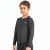 CAMISETA POKER TÉRMICA SKIN INFANTIL III MANGA LONGA PRETO