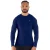 CAMISETA POKER TÉRMICA SKIN NEW MANGA LONGA MASCULINA MARINHO
