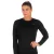 CAMISETA POKER TERMICA SKIN NEW M/L FEMININA PRETO