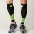 CANELITO ASICS COMPRESSÃO LEG SLEEVES PRETO/VERDE