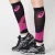 CANELITO ASICS COMPRESSÃO LEG SLEEVES PRETO/PINK