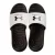 CHINELO UNDER ARMOUR ANSA FIX UNISSEX BRANCO/PRETO