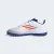 CHUTEIRA ADIDAS F50 CLUB TF SOCIETY INFANTIL BRANCO/AZUL