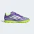 CHUTEIRA ADIDAS F50 LEAGUE SOCIETY INFANTIL ROXO/VERDE