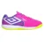 CHUTEIRA FUTSAL UMBRO PRO 5 JR INFANTIL PINK/AZUL