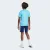 CONJUNTO ADIDAS 3 STRIPES INFANTIL AZUL/MARINHO