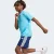 CONJUNTO ADIDAS 3 STRIPES INFANTIL AZUL/MARINHO