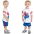 CONJUNTO ADIDAS DY SPIDERMAN INFANTIL BRANCO/AZUL