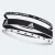 FAIXA DE CABEÇA BANDANA ADIDAS TREINO PACOTE 3 UNIDADES PRETO/BRANCO